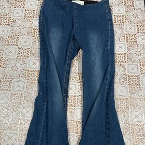 Newbury Kustom Indigo Wide Leg Jeans